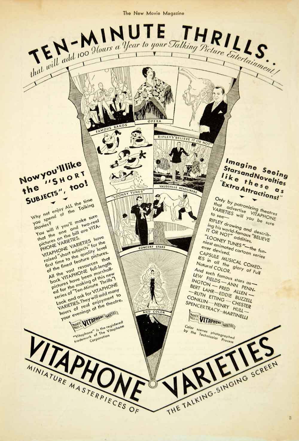 Vitaphone Varieties ad