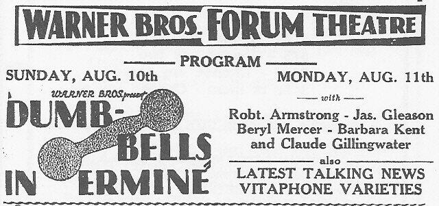 Dumb Bells In Ermine
